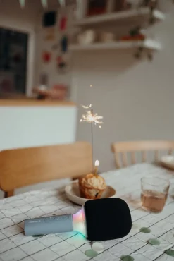 Kidywolf KIDYMIC Karaokemikrofon All-in-One, Blå