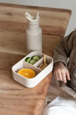 Kidzroom Silikone Madkasse Beary Excited, Beige