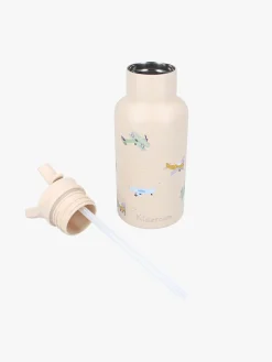 Kidzroom Stainless Steel Drikkedunk 350 ml Small Talk, Beige