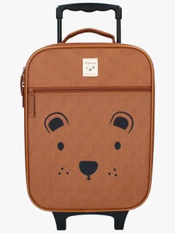 Kidzroom Trolley Koffert Beary Excited, Brun