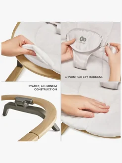 Kinderkraft ELSU Skråstol, Grå