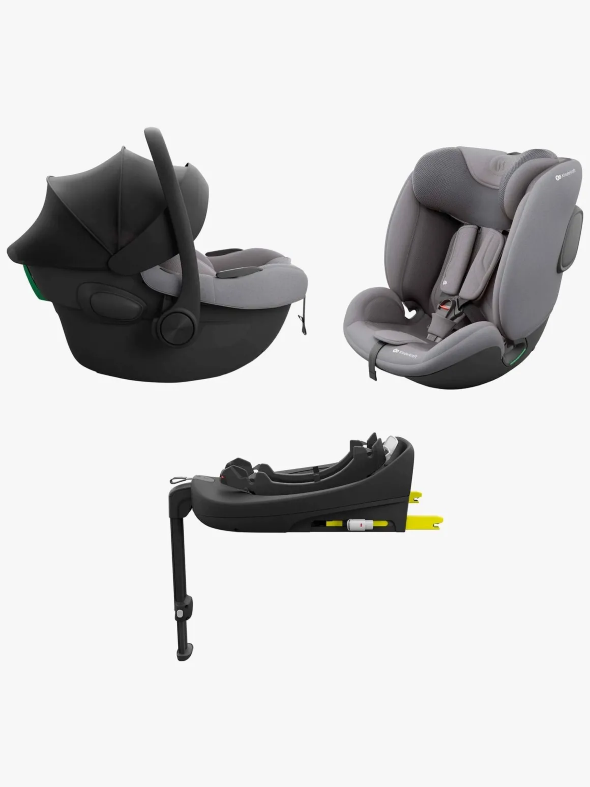 Kinderkraft ENDURA SAFE Modulsystem, Grey