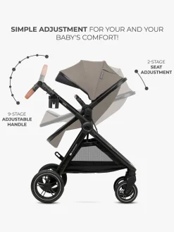 Kinderkraft ESME 2-in-1 Duovogn, Sand Beige