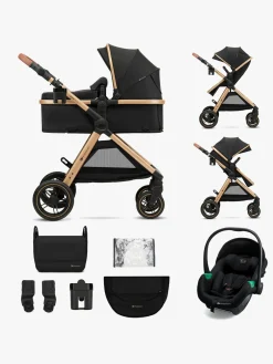 Kinderkraft ESME PRO 3-in-1 Duovogn Travelsystem, Pure Black