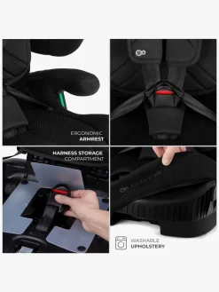 Kinderkraft FIX2GO i-Size Autostol, Black