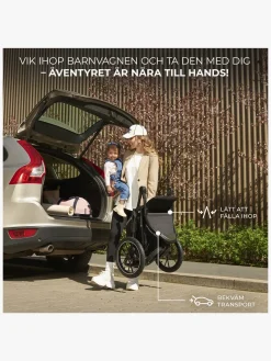 Kinderkraft HELSI 2 Terrænvogn, Black