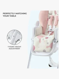 Kinderkraft Højstol YUMMY, Pink