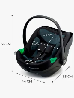 Kinderkraft I-CARE i-Size Autostol Baby, Graphite Black