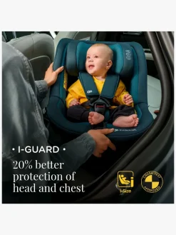 Kinderkraft I-GUARD i-Size Autostol, Cool Grey