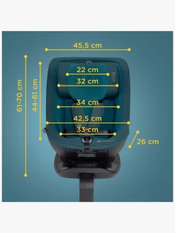 Kinderkraft I-GUARD i-Size Autostol, Cool Grey