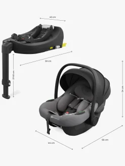 Kinderkraft I-LITE Autostol Baby inkl. ENDURA SAFE FX Base, Grey