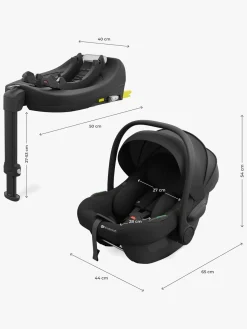 Kinderkraft I-LITE Autostol Baby inkl. ENDURA SAFE FX Base, Black