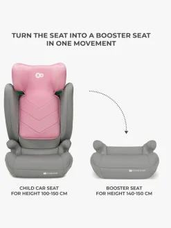 Kinderkraft I-SPARK i-Size Autostol, Pink