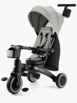 Kinderkraft Jazz 4-i-1 Trehjulet Cykel, Grå