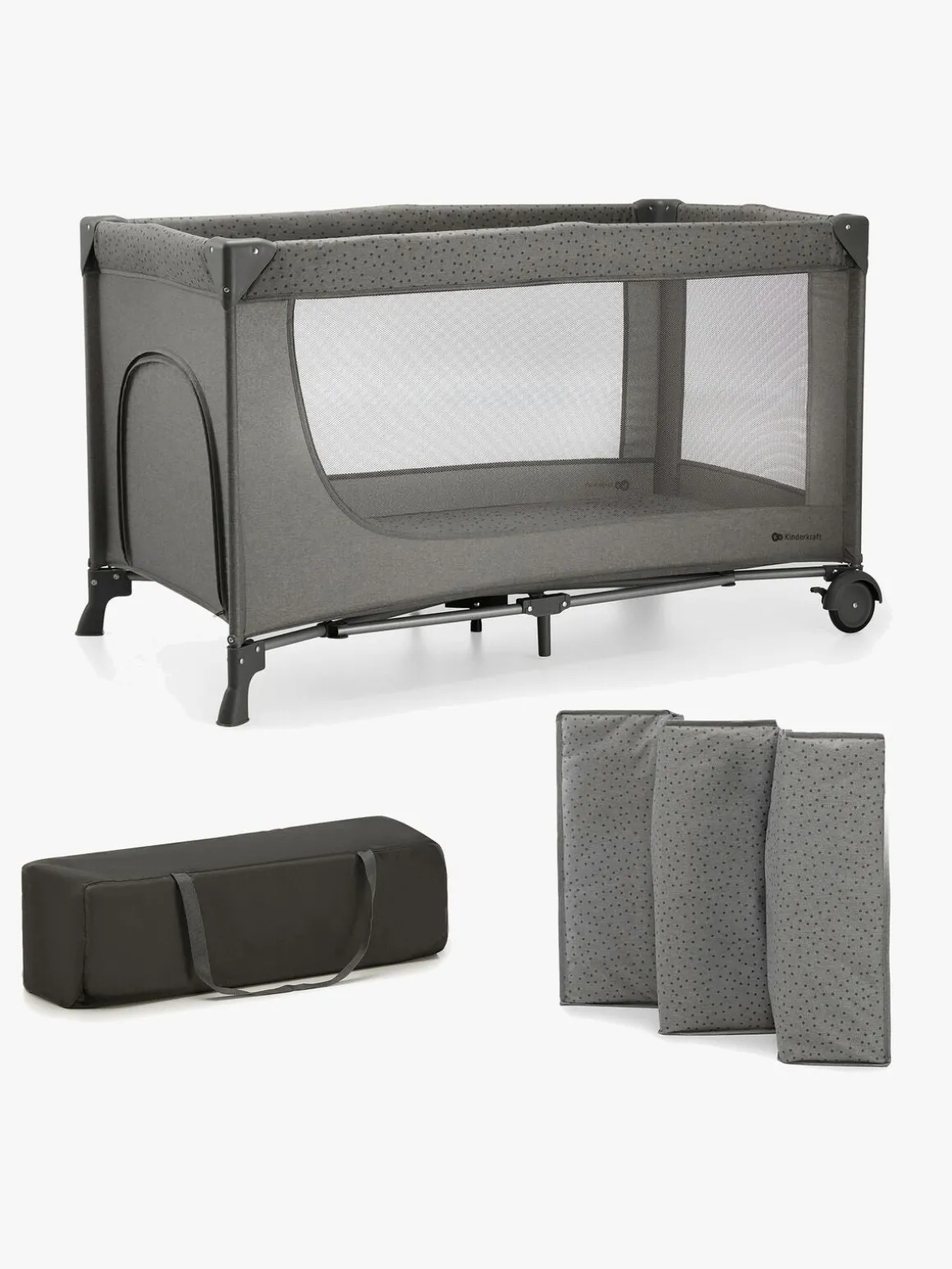 Kinderkraft JOY 2 Weekendseng, Dark Grey