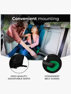 Kinderkraft JUNIOR FIX 2 i-Size Autostol, Graphite Black