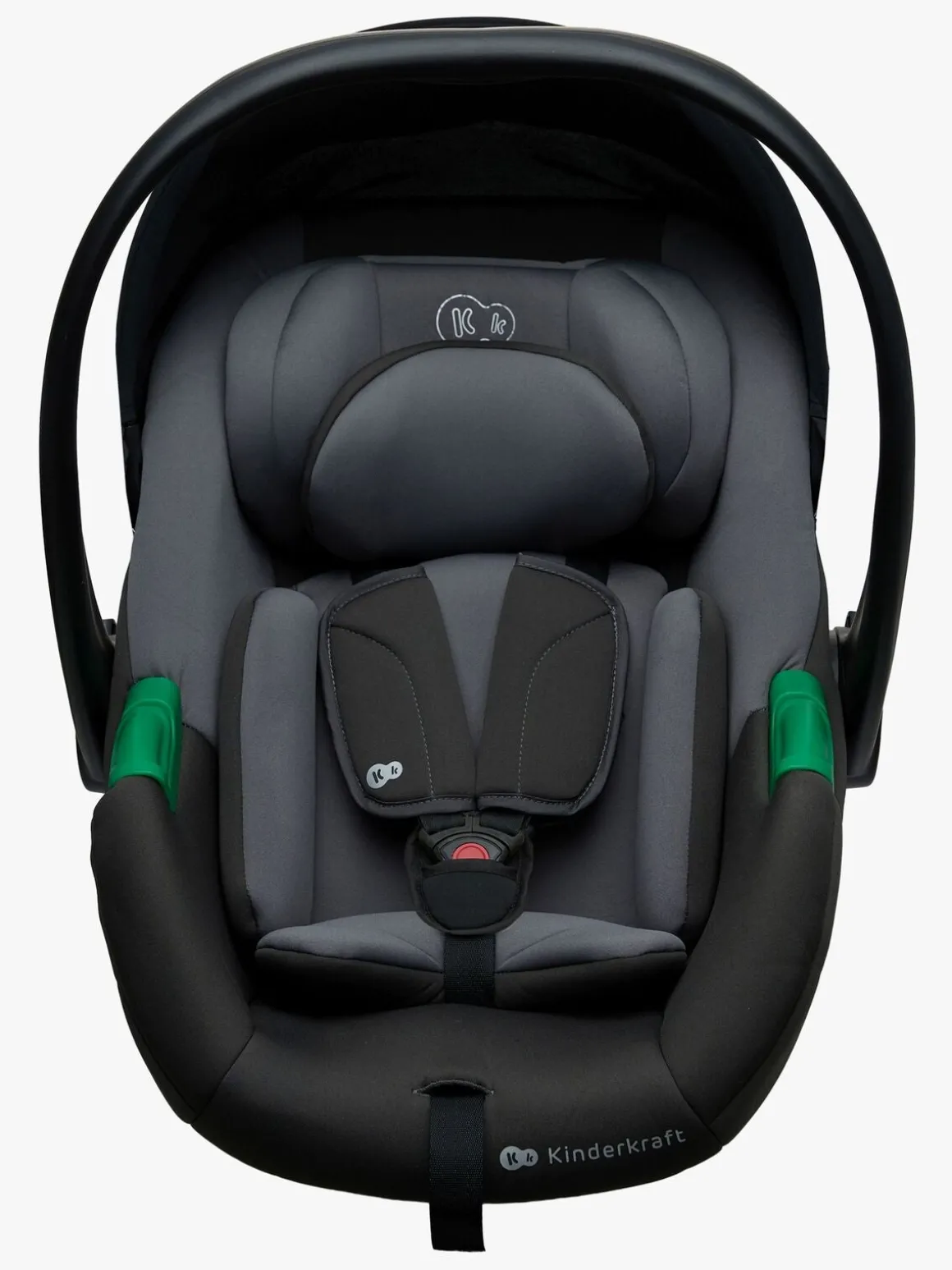 Kinderkraft MINK PRO 2 i-Size Autostol Baby inkl MINK FX 2 SET BLACK Base, Grey