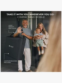 Kinderkraft Moon Dream Weekendseng, Sort