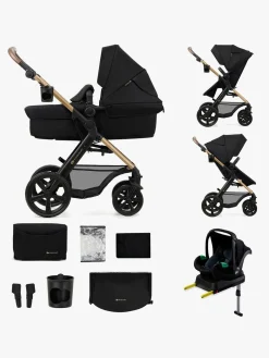 Kinderkraft MOOV 2 4-in-1 Duovogn, Pure Black