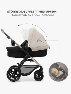 Kinderkraft MOOV 2 3-in-1 Kombivogn, Moonlight Grey
