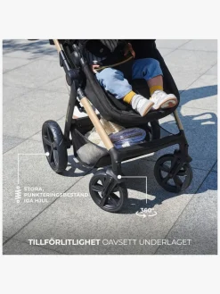 Kinderkraft MOOV 2 3-in-1 Kombivogn, Moonlight Grey