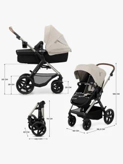 Kinderkraft MOOV 2 3-in-1 Kombivogn, Moonlight Grey