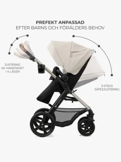 Kinderkraft MOOV 2 3-in-1 Kombivogn, Moonlight Grey