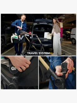 Kinderkraft MOOV 2 XL Air Kombivogn, Pure Black