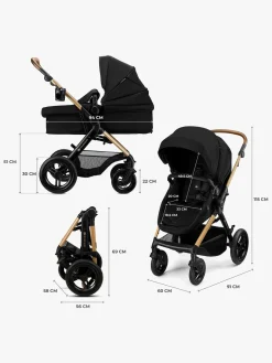 Kinderkraft MOOV 2 XL Air Kombivogn, Pure Black