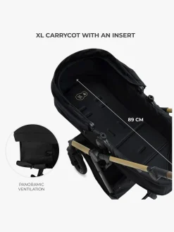 Kinderkraft MOOV 2 XL Air Kombivogn, Pure Black