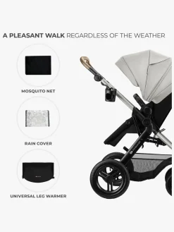 Kinderkraft MOOV 2 XL Air Kombivogn, Moonlight Grey