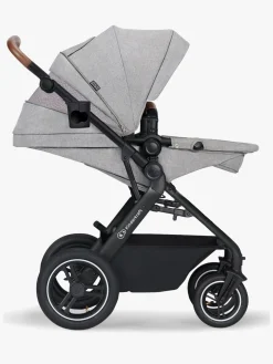 Kinderkraft Multifunctional 3-in-1 B-Tour Mink Pro Kombivogn, Light Grey
