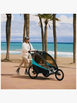 Kinderkraft Nava Cykelanhænger, Hawaiian Blue