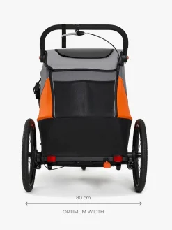 Kinderkraft Nava Cykelanhænger, Sunny Orange