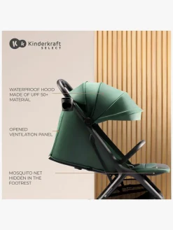 Kinderkraft NUBI 2 Klapvogn, Sand Beige