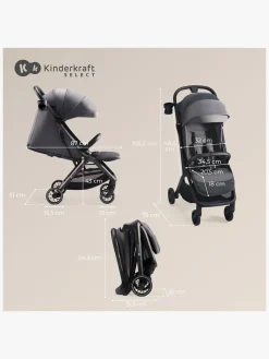 Kinderkraft NUBI 2 Klapvogn, Sand Beige