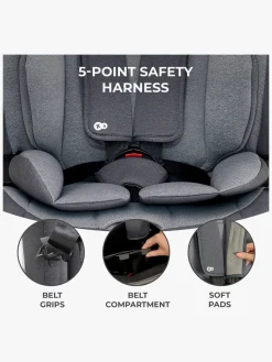 Kinderkraft ONETO3 i-Size Autostol, Cool Grey