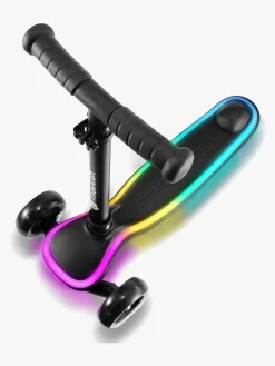 Kinderkraft Raket Sammenklappelig Trehjulet Løbehjul, Sort