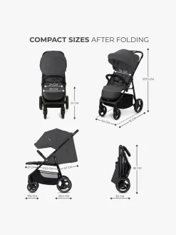 Kinderkraft Trig 3 Klapvogn, Granite Grey