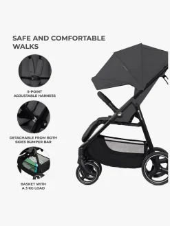 Kinderkraft Trig 3 Klapvogn, Granite Grey