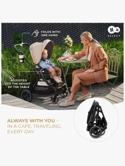 Kinderkraft YOXI 2-in-1 Duovogn, Moonlight Grey