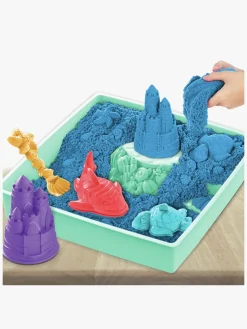 Kinetic Sand Legesæt Sandkasse Blå