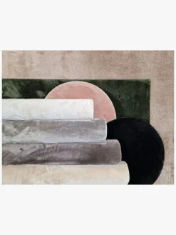 KM Carpets Cozy Gulvtæppe 133x190, Linne