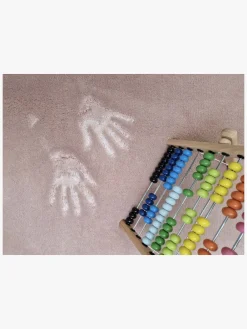 KM Carpets Cozy Gulvtæppe 110x160, Dusty Pink