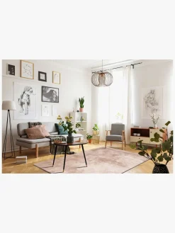 KM Carpets Cozy Gulvtæppe 110x160, Linen