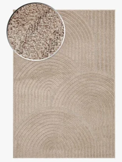 KMCarpets Doria Zen Gulvtæppe 120x170, Linned