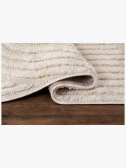 KMCarpets Doria Zen Gulvtæppe 120x170, Hvid