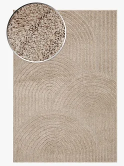 KMCarpets Doria Zen Gulvtæppe 160x230, Linned