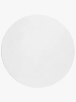 KMCarpets Dream Rund Gulvtæppe 80, Hvid