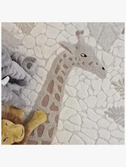 KMCarpets Genova Gulvtæppe Giraf 120x170, Creme